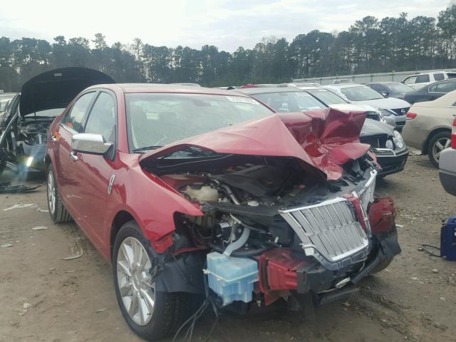 3LNHL2GC5AR755065 - 2010 LINCOLN MKZ Rojo foto 1