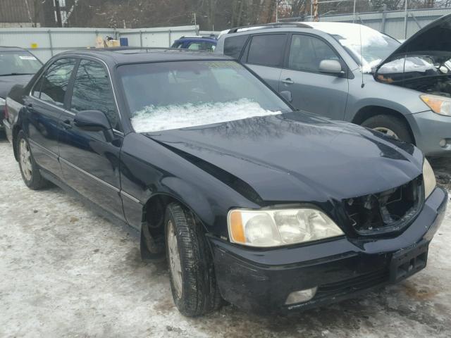 JH4KA96682C004805 - 2002 ACURA 3.5RL BLACK photo 1