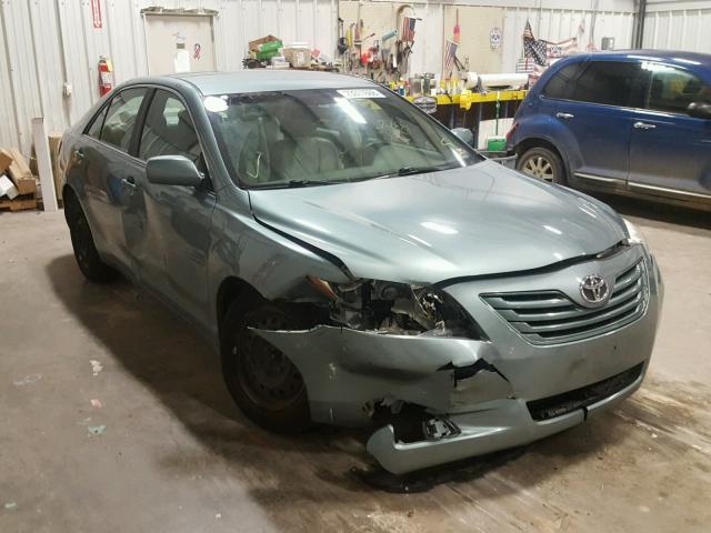 4T4BE46K77R006375 - 2007 TOYOTA CAMRY NEW BLUE photo 1