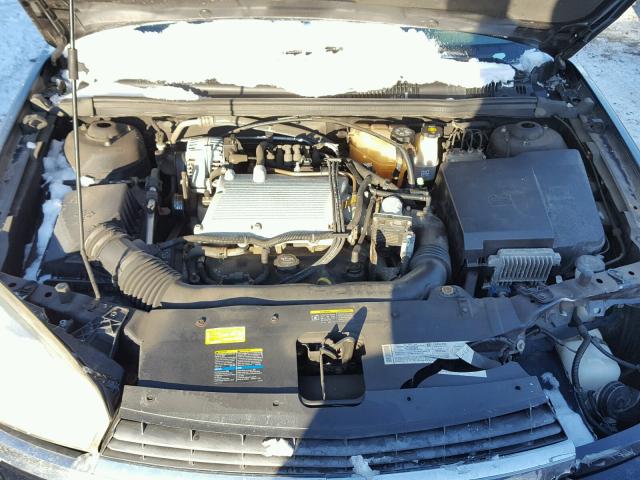 1G1ZT52835F186449 - 2005 CHEVROLET MALIBU LS BLUE photo 7