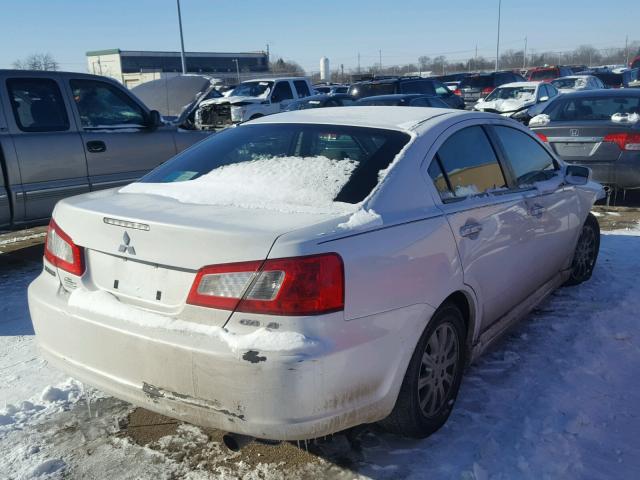 4A32B2FF5AE003276 - 2010 MITSUBISHI GALANT FE WHITE photo 4