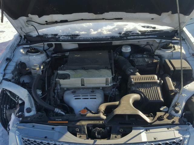 4A32B2FF5AE003276 - 2010 MITSUBISHI GALANT FE WHITE photo 7