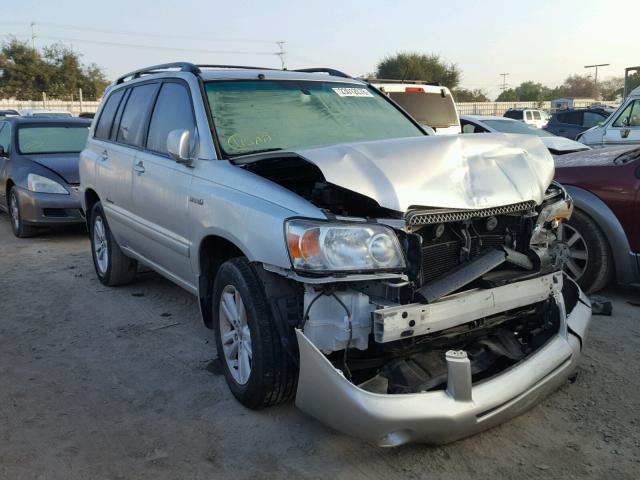 JTEEW21A370041770 - 2007 TOYOTA HIGHLANDER SILVER photo 1