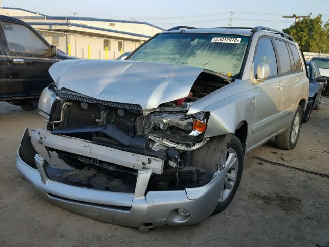 JTEEW21A370041770 - 2007 TOYOTA HIGHLANDER SILVER photo 2