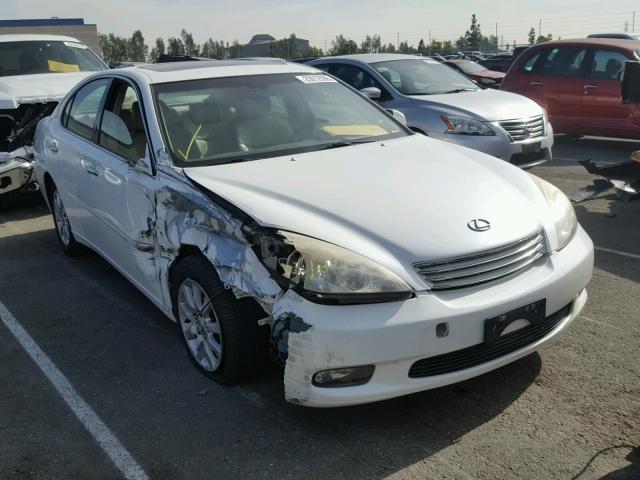 JTHBA30G245012405 - 2004 LEXUS ES 330 WHITE photo 1