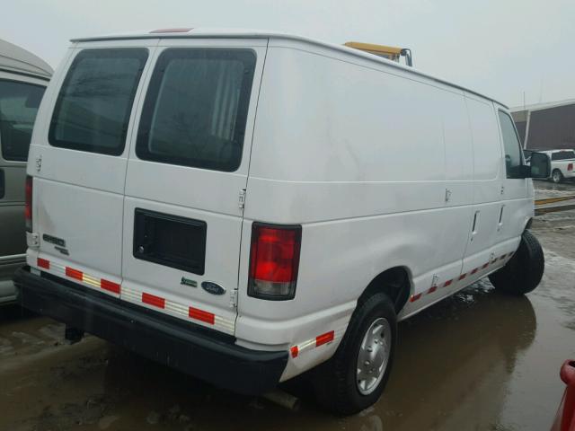 1FTNE1EW9EDA50423 - 2014 FORD ECONOLINE WHITE photo 4