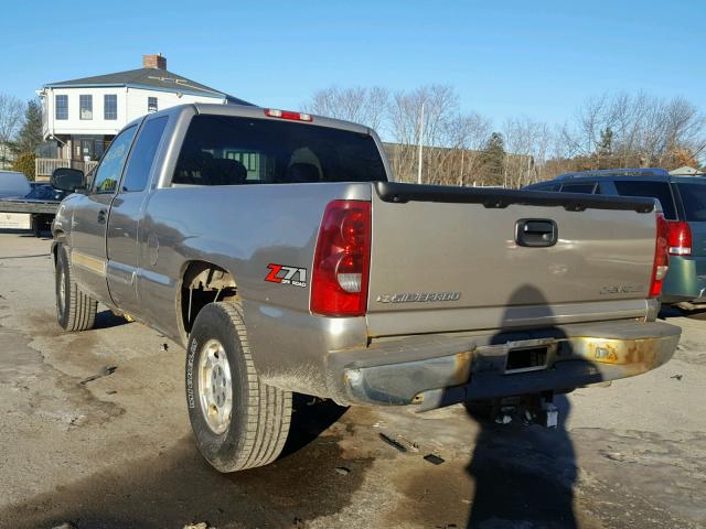 2GCEK19T331335832 - 2003 CHEVROLET SILVERADO BEIGE photo 3