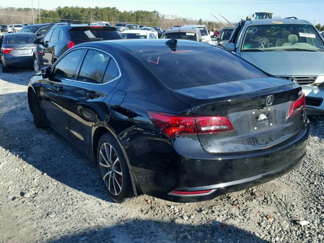 19UUB2F77FA001811 - 2015 ACURA TLX ADVANC BLACK photo 3