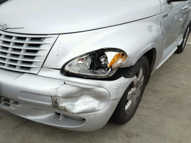 3C4FY58B73T632197 - 2003 CHRYSLER PT CRUISER SILVER photo 9