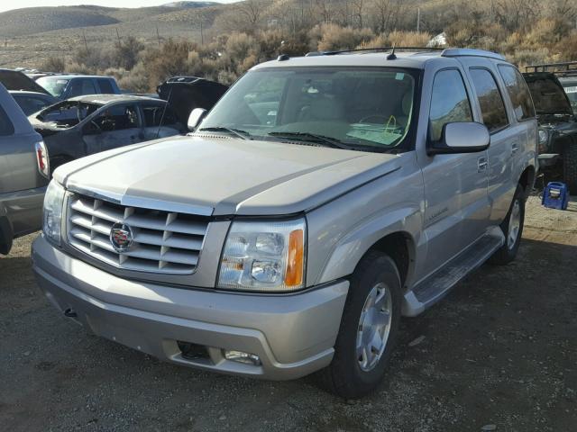 1GYEK63N94R233588 - 2004 CADILLAC ESCALADE L TAN photo 2