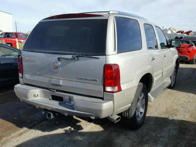 1GYEK63N94R233588 - 2004 CADILLAC ESCALADE L TAN photo 4