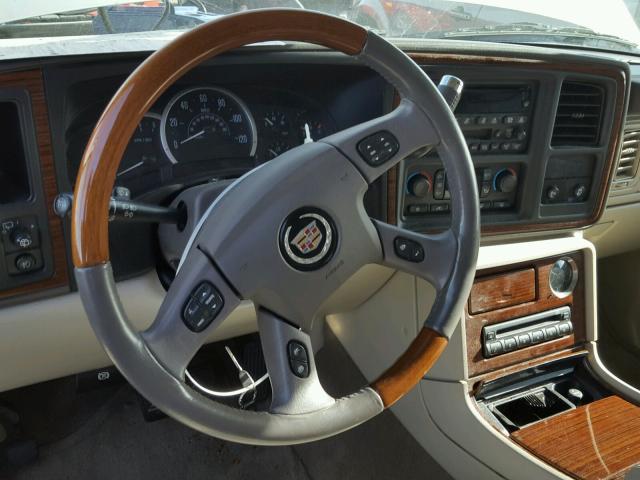 1GYEK63N94R233588 - 2004 CADILLAC ESCALADE L TAN photo 9