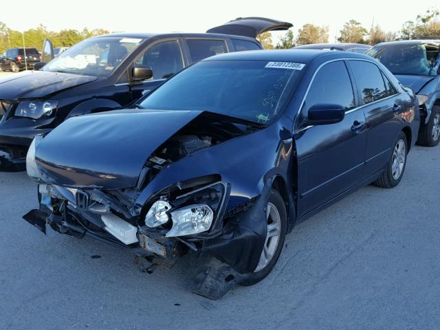 1HGCM55316A144078 - 2006 HONDA ACCORD SE BLUE photo 2