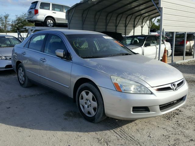 3HGCM56426G709169 - 2006 HONDA ACCORD LX SILVER photo 1