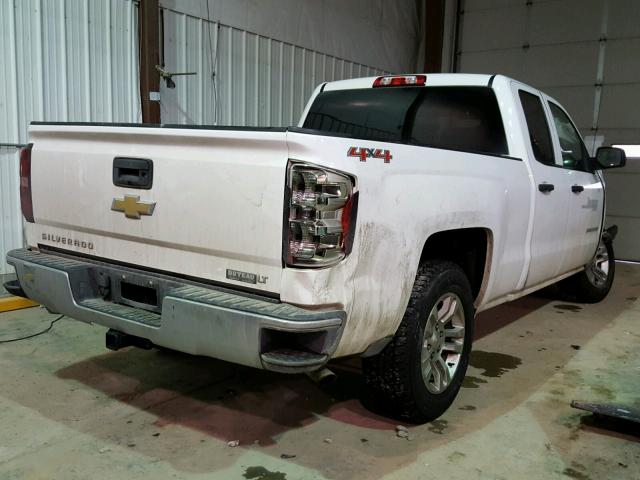 1GCVKREC7EZ188333 - 2014 CHEVROLET SILVERADO WHITE photo 4