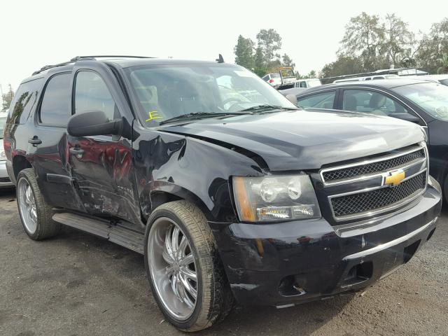 1GNFC13C58J208241 - 2008 CHEVROLET TAHOE C150 BLACK photo 1