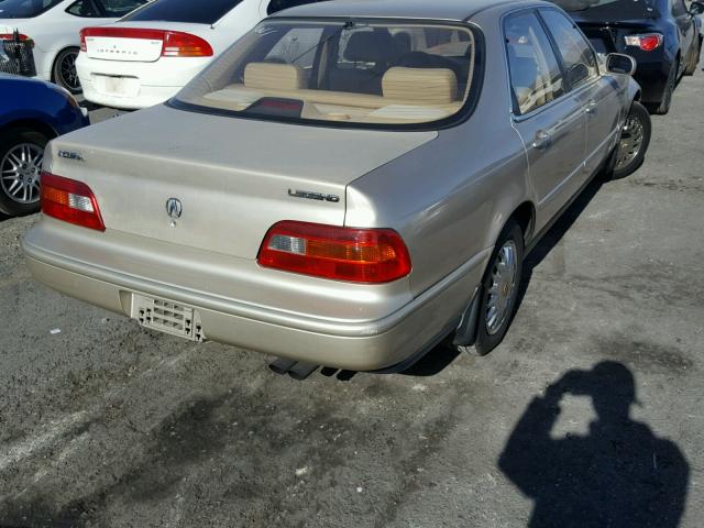 JH4KA7664PC029230 - 1993 ACURA LEGEND L GOLD photo 4