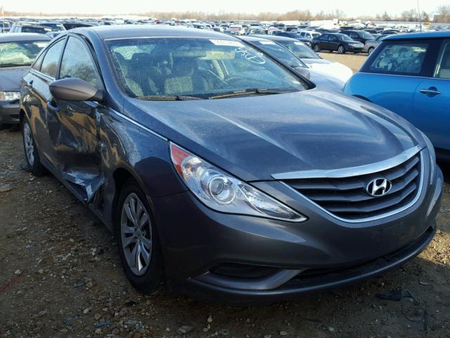 5NPEB4ACXBH037871 - 2011 HYUNDAI SONATA GLS GRAY photo 1