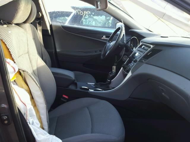 5NPEB4ACXBH037871 - 2011 HYUNDAI SONATA GLS GRAY photo 5