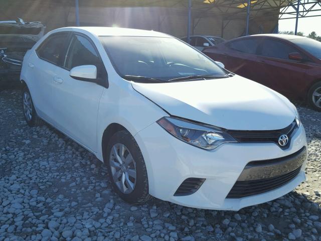 5YFBURHE2GP389581 - 2016 TOYOTA COROLLA L WHITE photo 1