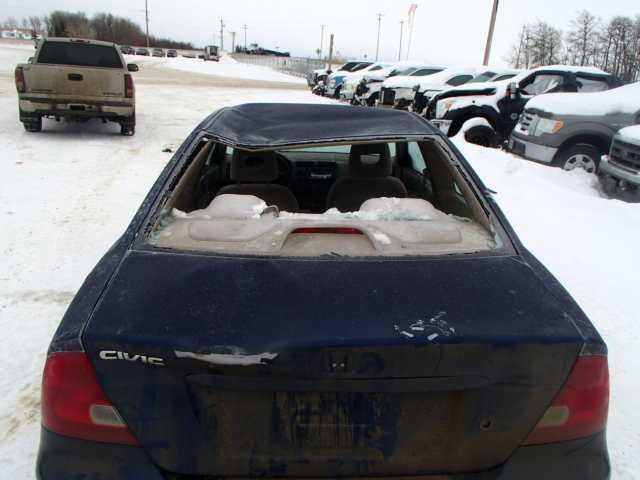 1HGEM21562L812535 - 2002 HONDA CIVIC LX BLUE photo 9