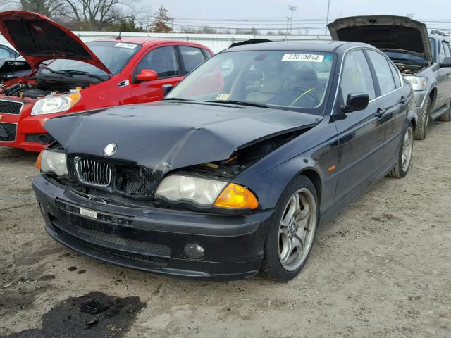 WBAAV53461FJ68691 - 2001 BMW 330 I BLACK photo 2