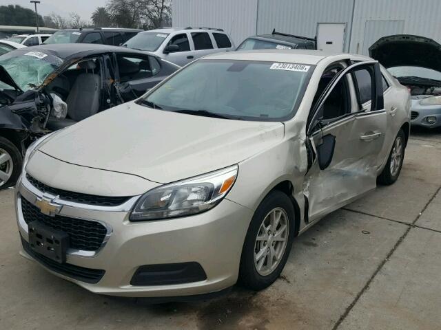 1G11A5SLXEF128877 - 2014 CHEVROLET MALIBU LS 米色 照片 2