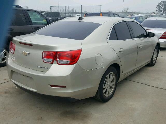 1G11A5SLXEF128877 - 2014 CHEVROLET MALIBU LS BEIGE photo 4