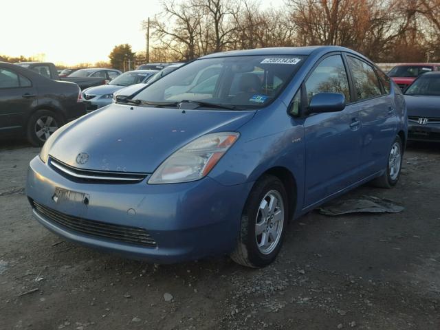 JTDKB20U887712809 - 2008 TOYOTA PRIUS BLUE photo 2