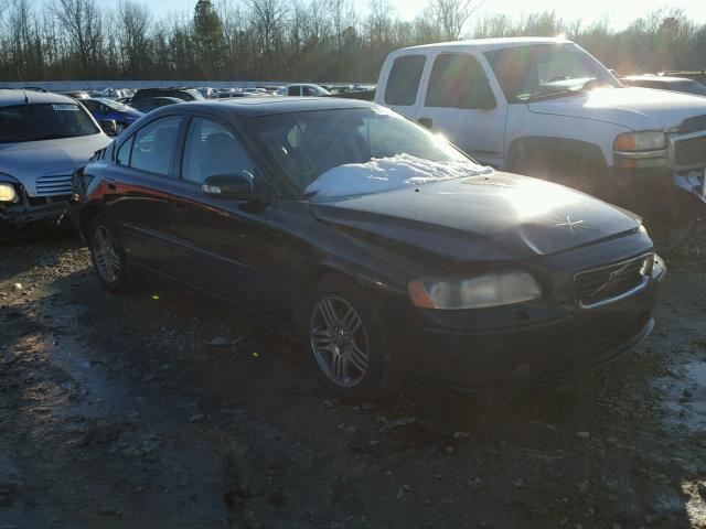 YV1RS592072613960 - 2007 VOLVO S60 2.5T BLACK photo 1