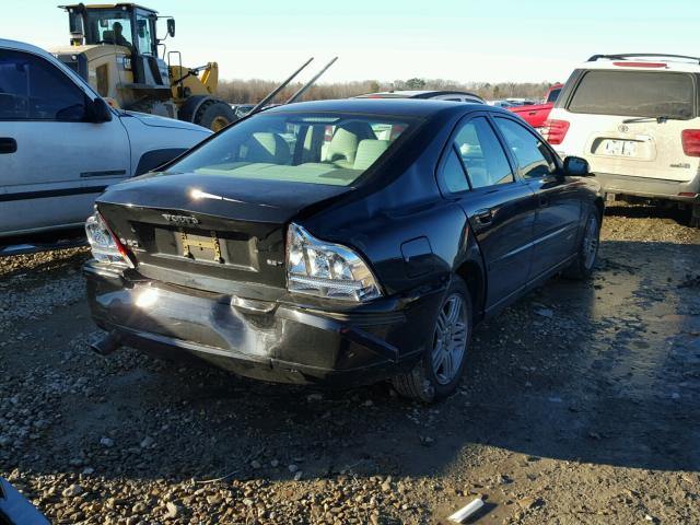 YV1RS592072613960 - 2007 VOLVO S60 2.5T BLACK photo 4