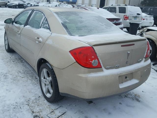 1G2ZG58N874119633 - 2007 PONTIAC G6 BASE GOLD photo 3