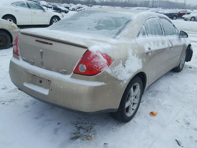 1G2ZG58N874119633 - 2007 PONTIAC G6 BASE GOLD photo 4