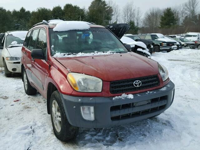 JTEHH20V010031197 - 2001 TOYOTA RAV4 RED photo 1