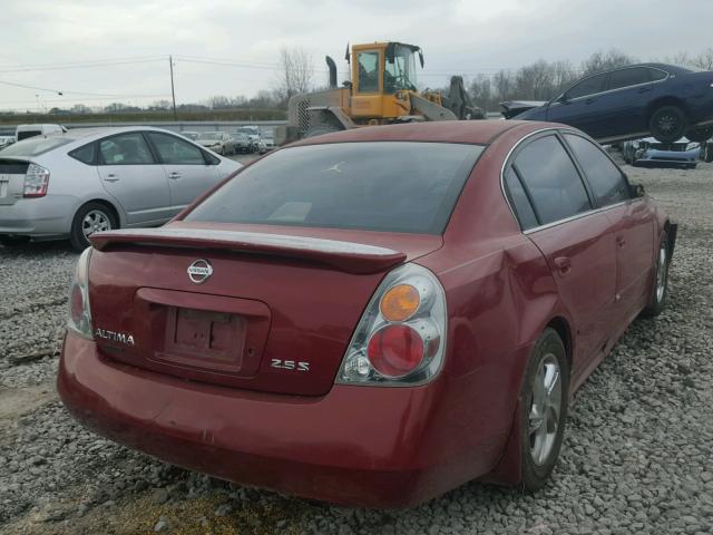 1N4AL11D03C267652 - 2003 NISSAN ALTIMA BAS RED photo 4