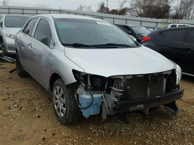 1NXBU4EE3AZ179505 - 2010 TOYOTA COROLLA BA SILVER photo 1