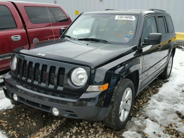 1C4NJPFA9CD701323 - 2012 JEEP PATRIOT LA BLACK photo 2