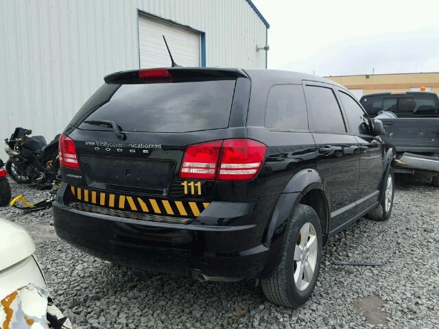 3C4PDCABXFT649661 - 2015 DODGE JOURNEY SE BLACK photo 4