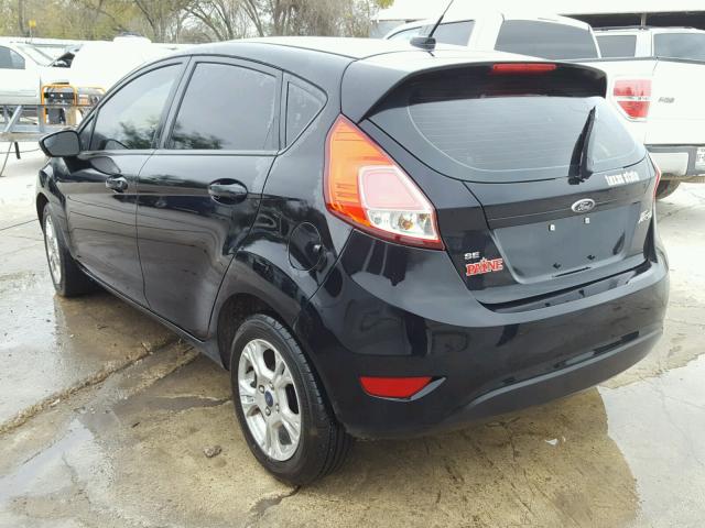 3FADP4EJ5GM144565 - 2016 FORD FIESTA SE BLACK photo 3