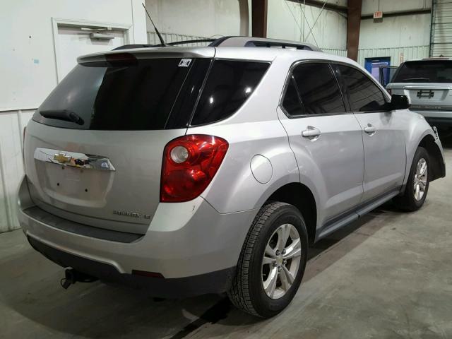 2CNALDEC1B6310556 - 2011 CHEVROLET EQUINOX LT SILVER photo 4