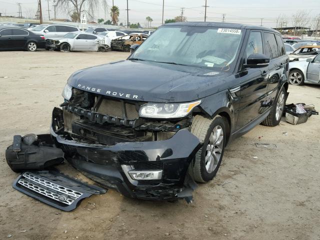 SALWR2VF6EA304078 - 2014 LAND ROVER RANGE ROVE BLACK photo 2