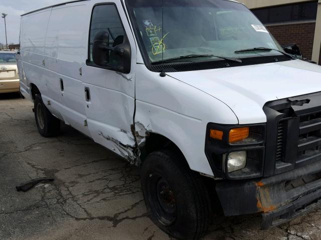 1FTSS3EL8DDA63319 - 2013 FORD ECONOLINE WHITE photo 9