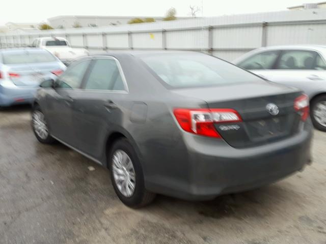 4T4BF1FK0DR314186 - 2013 TOYOTA CAMRY L CHARCOAL photo 3