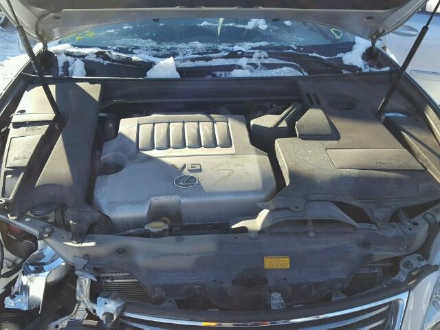 JTHBJ46GX72012686 - 2007 LEXUS ES 350 SILVER photo 7