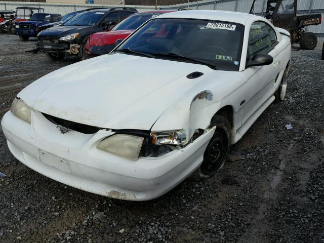 1FAFP42X4WF146565 - 1998 FORD MUSTANG GT WHITE photo 2