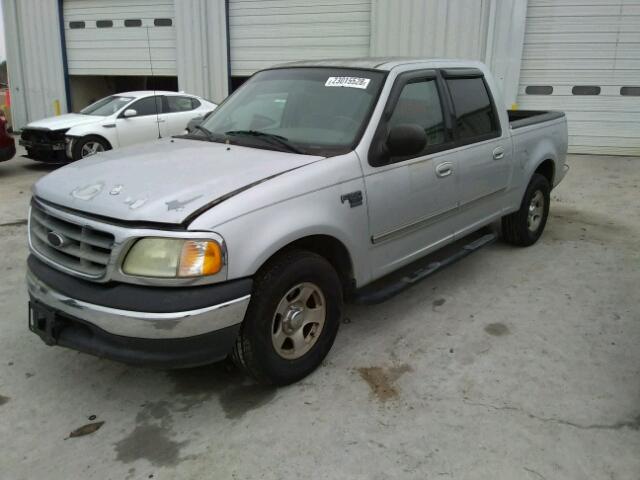 1FTRW07683KA83394 - 2003 FORD F150 SUPER SILVER photo 2