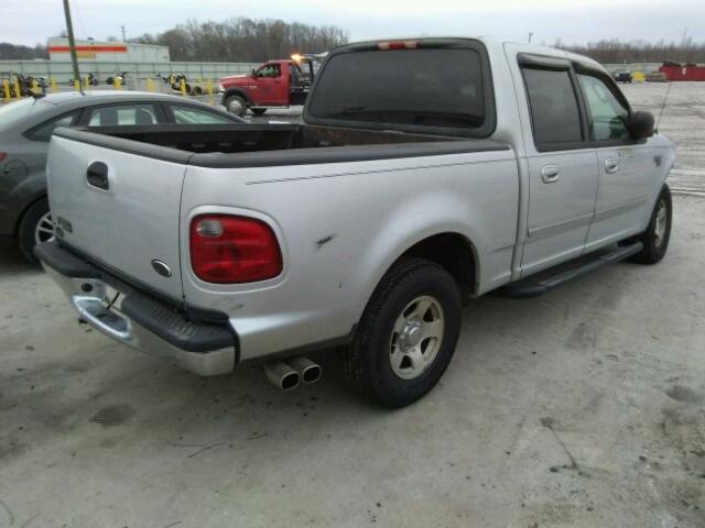 1FTRW07683KA83394 - 2003 FORD F150 SUPER SILVER photo 4