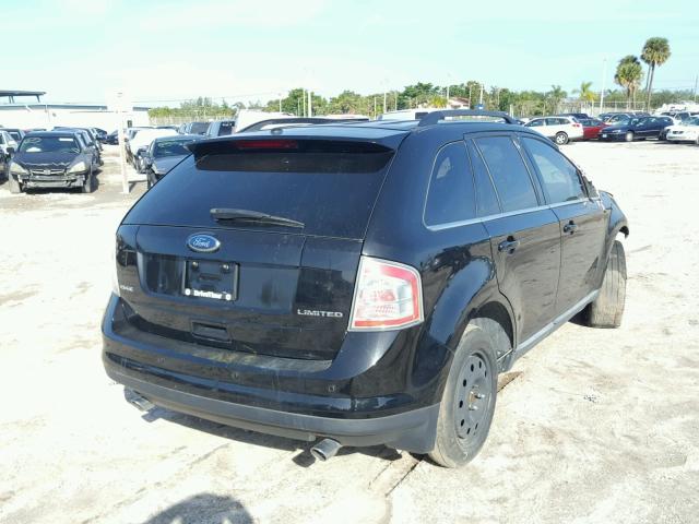 2FMDK39C68BA71638 - 2008 FORD EDGE LIMIT BLACK photo 4