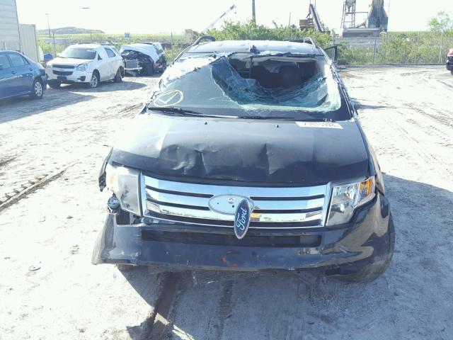 2FMDK39C68BA71638 - 2008 FORD EDGE LIMIT BLACK photo 9