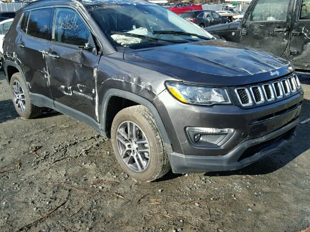 3C4NJDBB1HT672172 - 2017 JEEP COMPASS LA GRAY photo 1